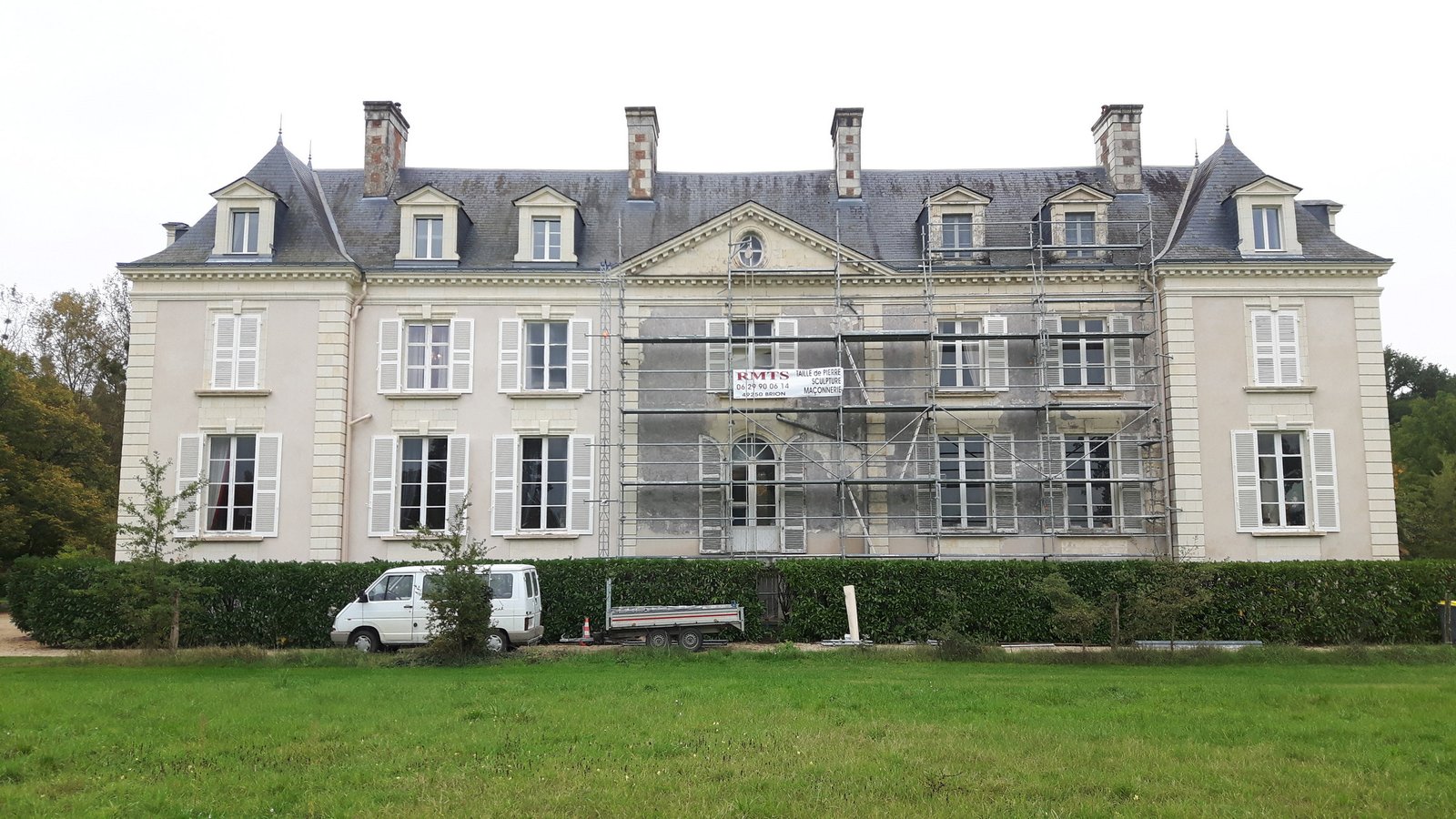 Nord facade La Mothaye avant renovation